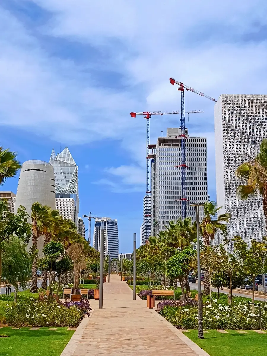 The Casablanca Finance City towers
