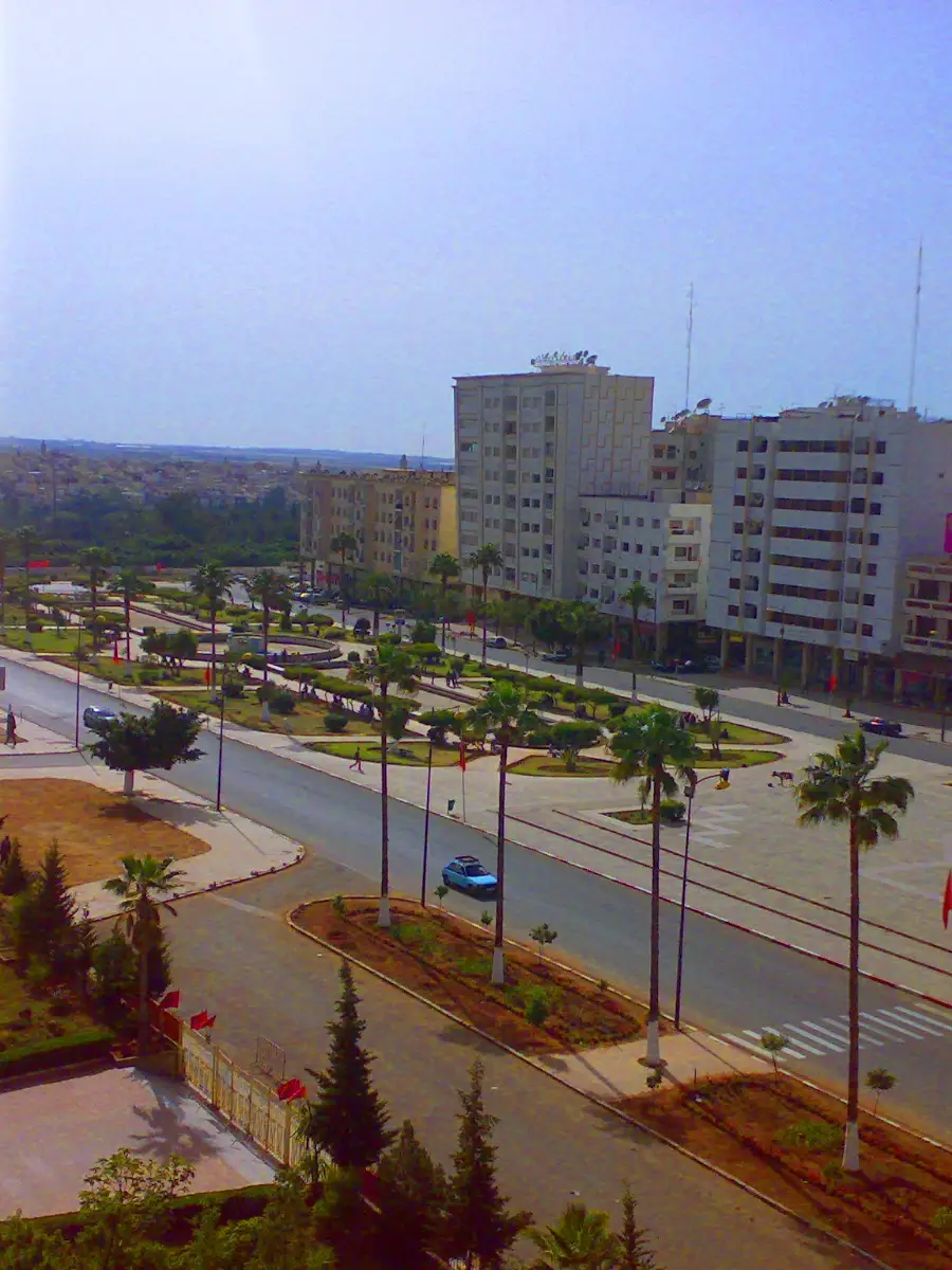 The Hamria district, the new town of Meknès