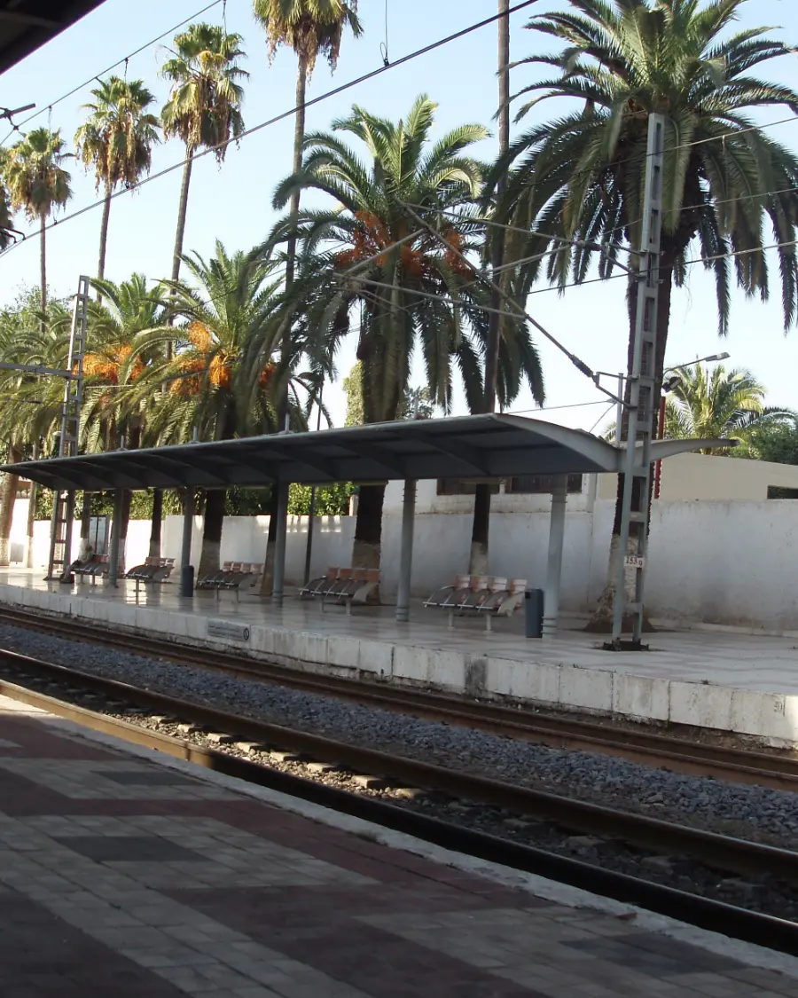 Amir Abdelkader station in Meknès
